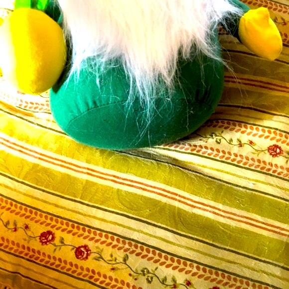 🍋NWT Lemon Gnome Bright and Friendly White, yellow, & green Weighted bottom Fun - Picture 6 of 6